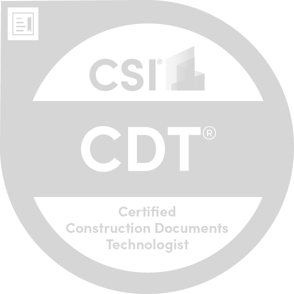 CSI CDT – Construction Documents Technologist